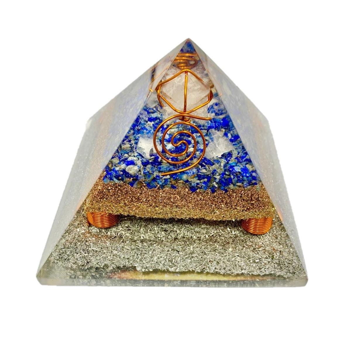 Sodalite Merkaba Orgonite Pyramid