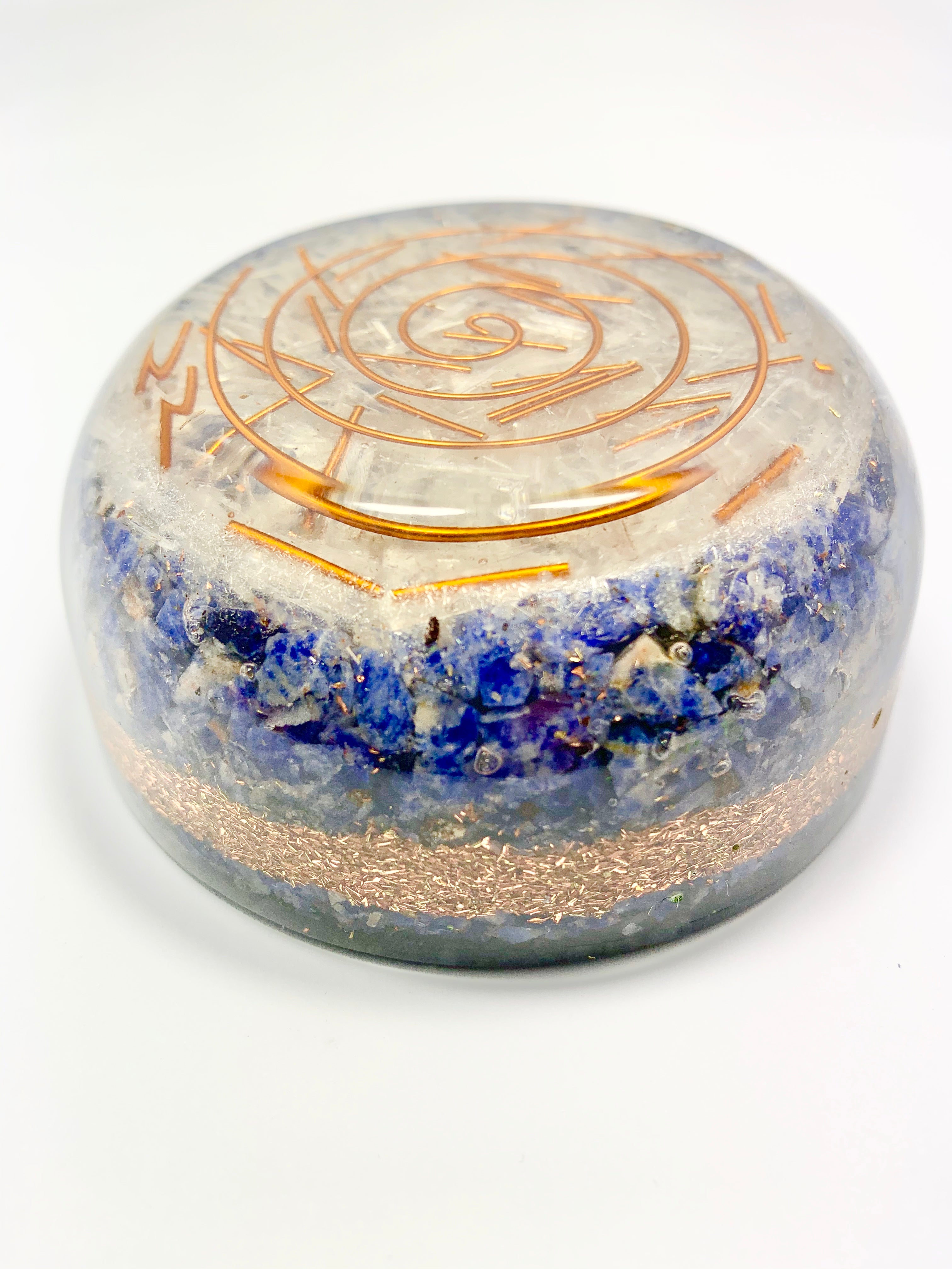 Sodalite Orgonite Tower Buster Dome