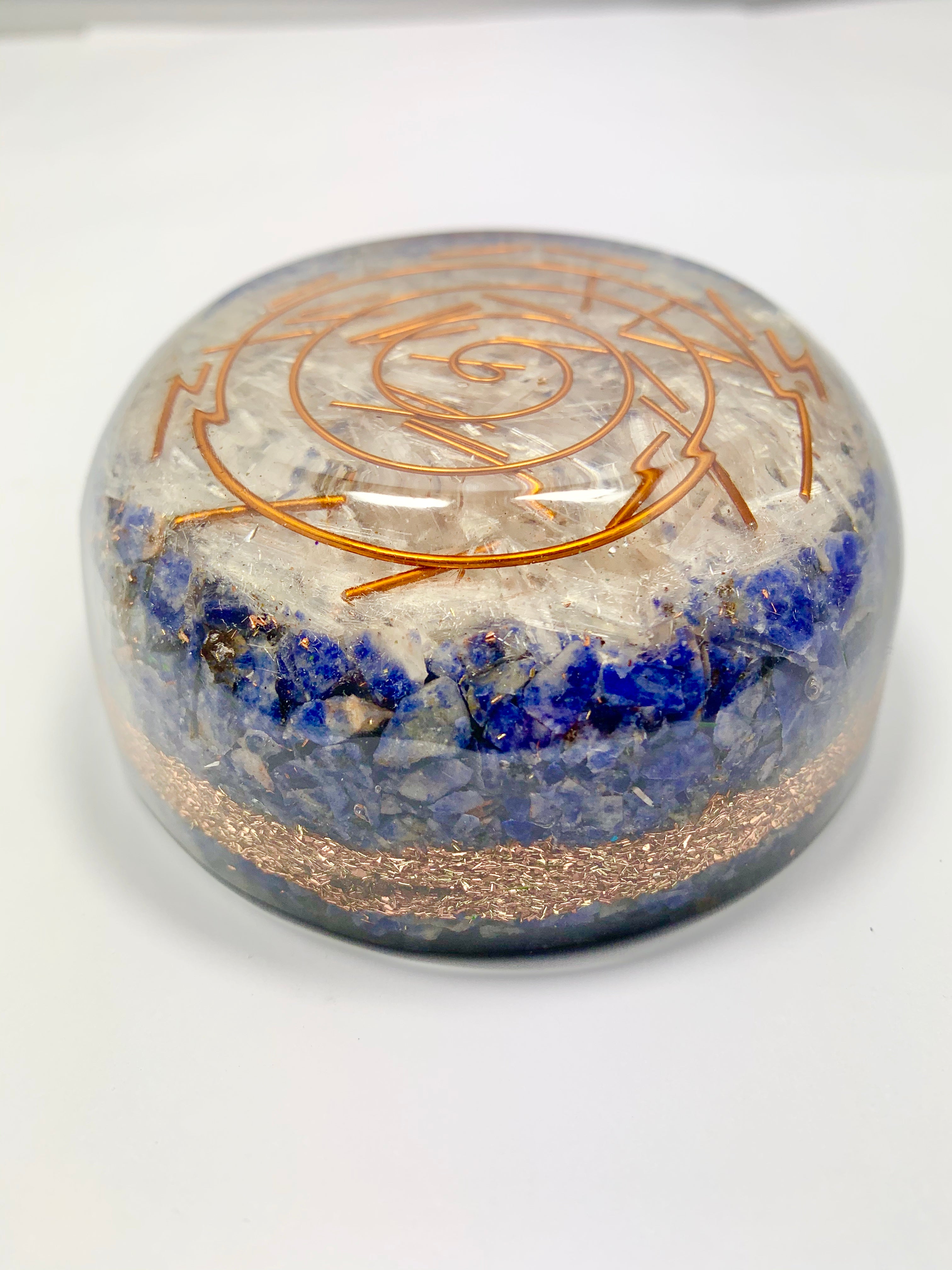 Sodalite Orgonite Tower Buster Dome
