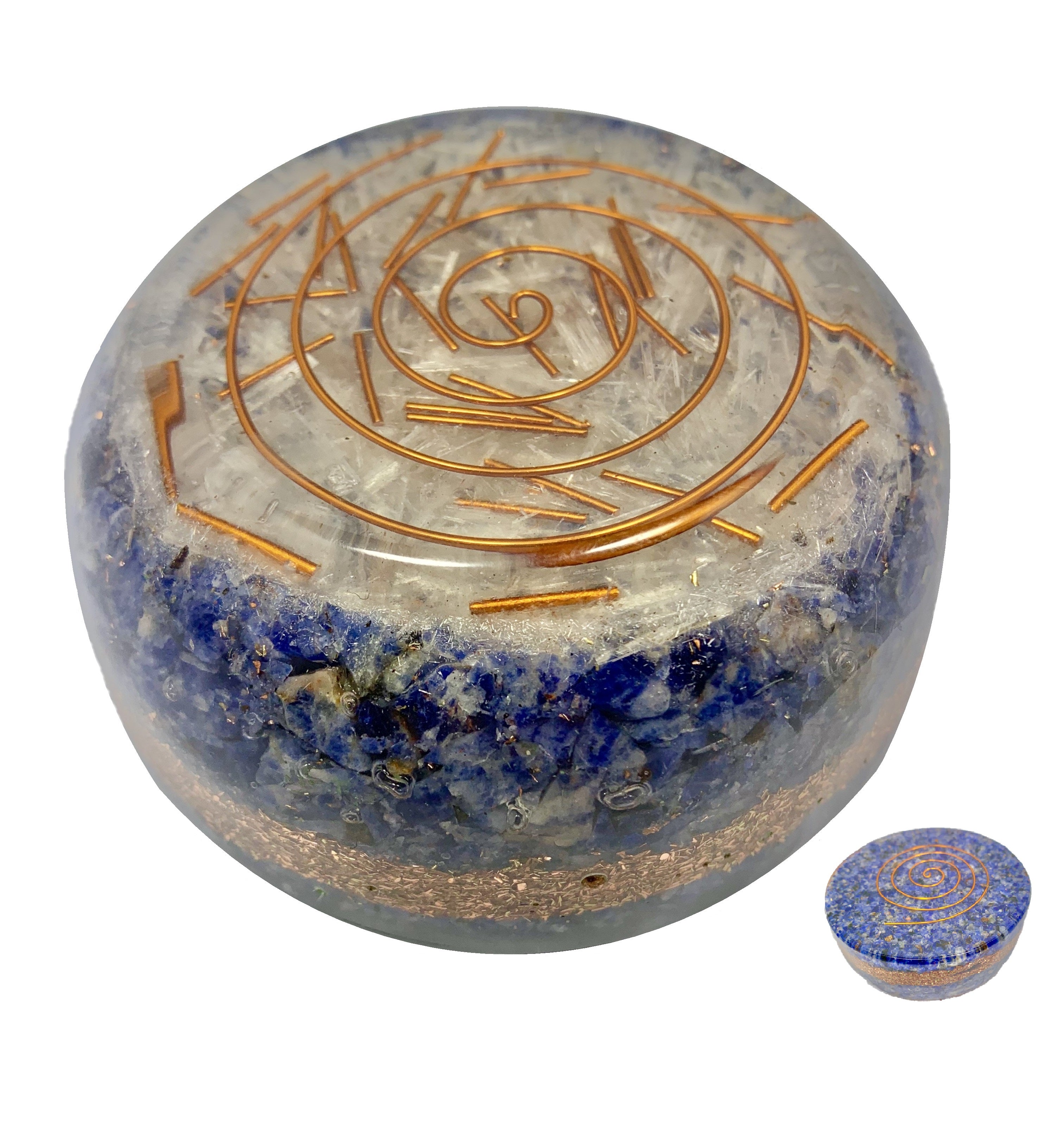 Sodalite Orgonite Tower Buster Dome