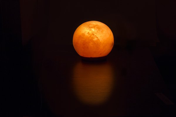 Sphere Shaped Himalayan Salt Lamp