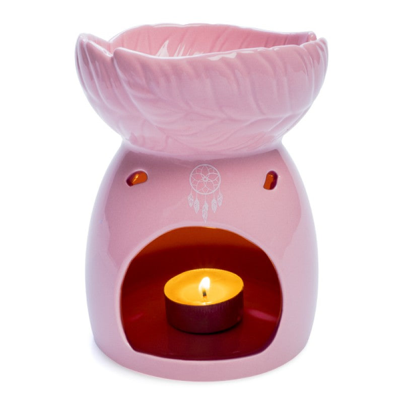 Dreamcatcher Oil Burner Ceramic Wax Melts Tealight Candles Holder
