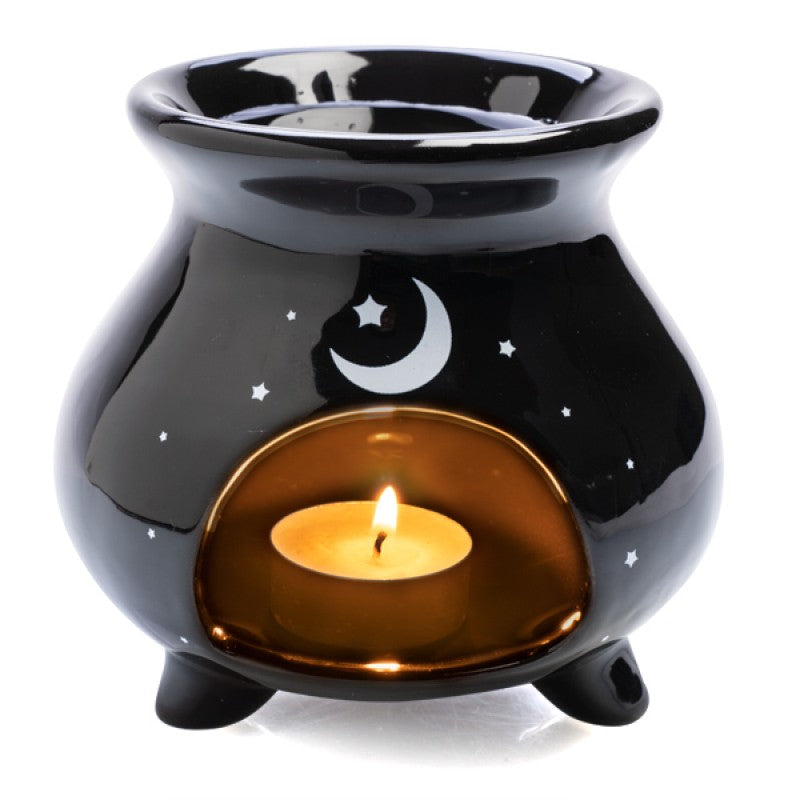 Witches Brew Cauldron Ceramic Candle Oil Burner