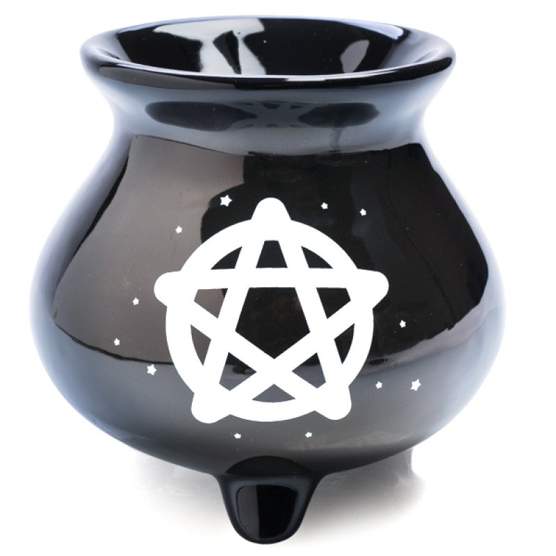 Witches Brew Cauldron Ceramic Candle Oil Burner