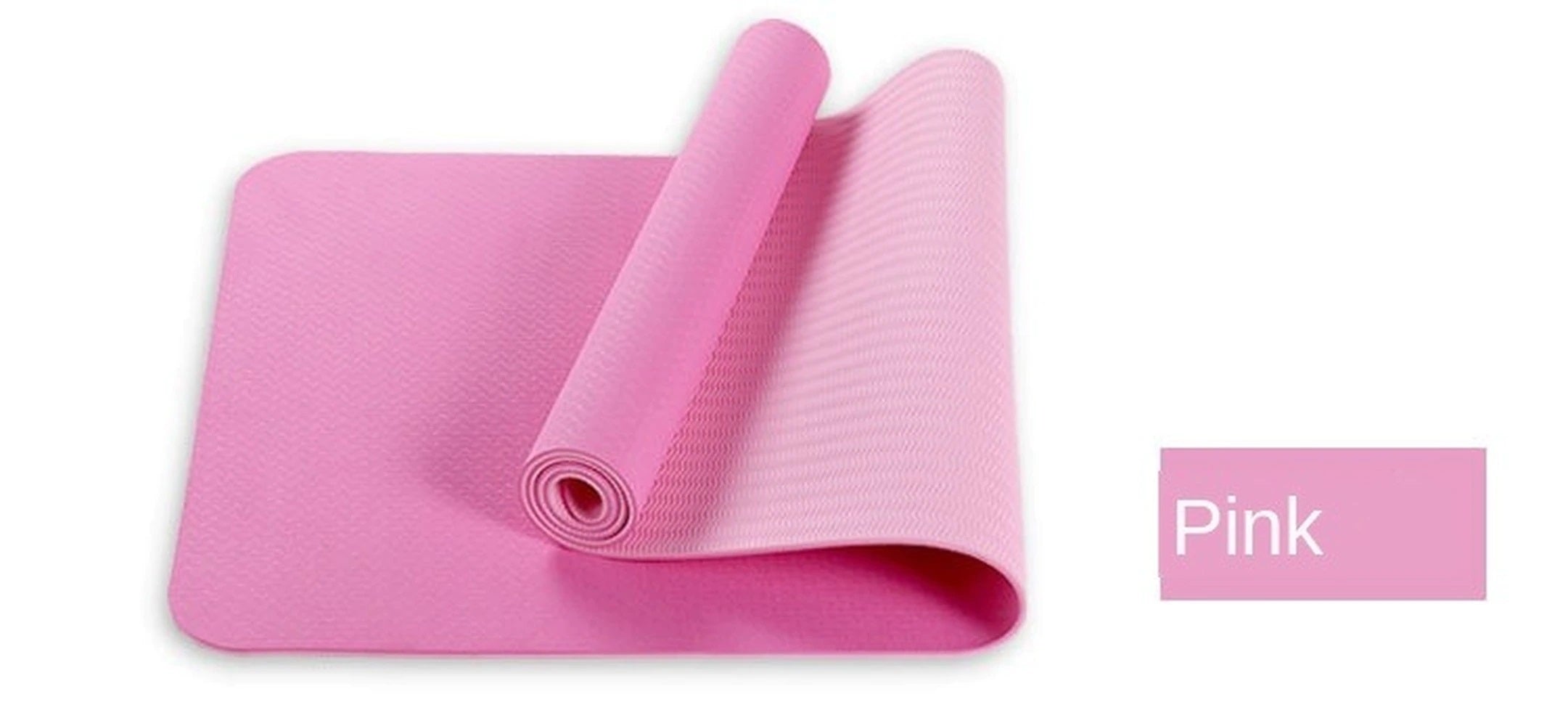 TPE Yoga Mat Non-Slip 183x61x0.6cm