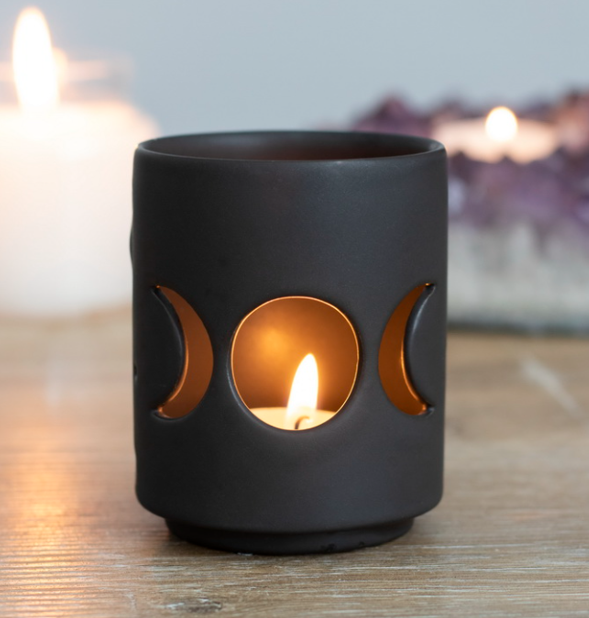 Triple Moon Tea Light Candle Holder