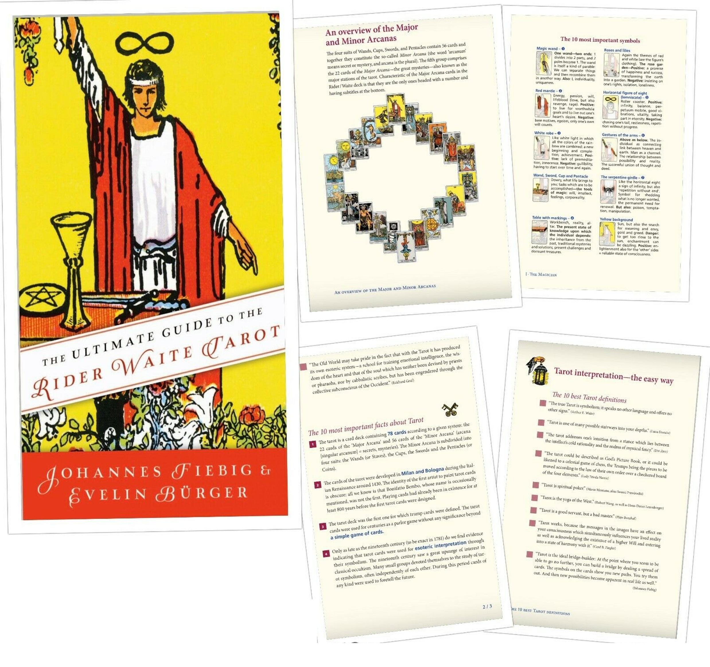 The Ultimate Guide To The Rider Waite Tarot Book