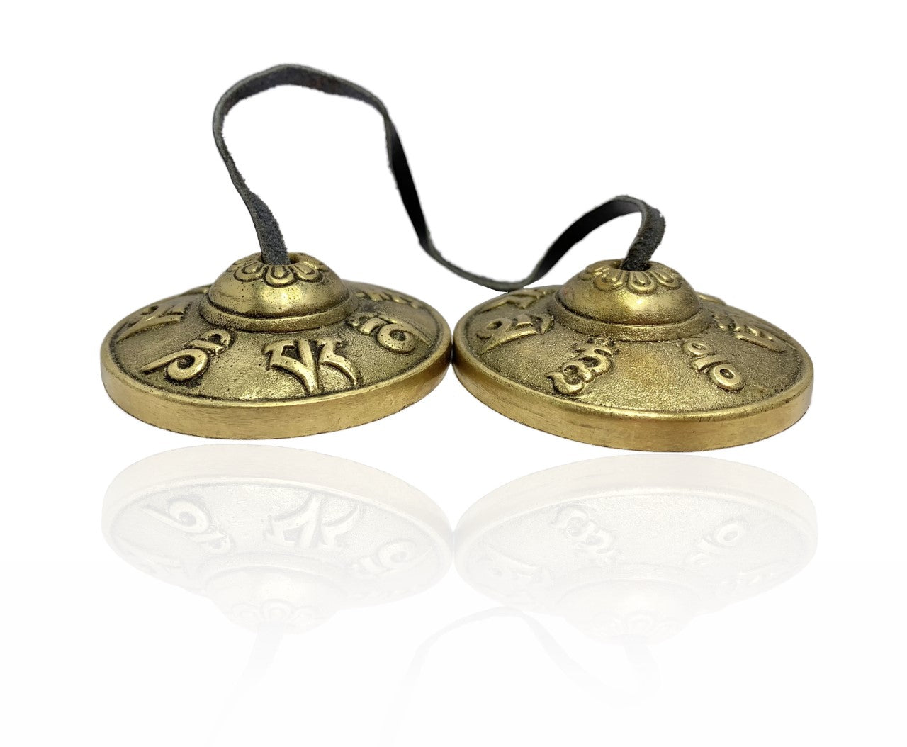 Tibetan Brass Tingsha Bell Cymbals Mantra Chanting