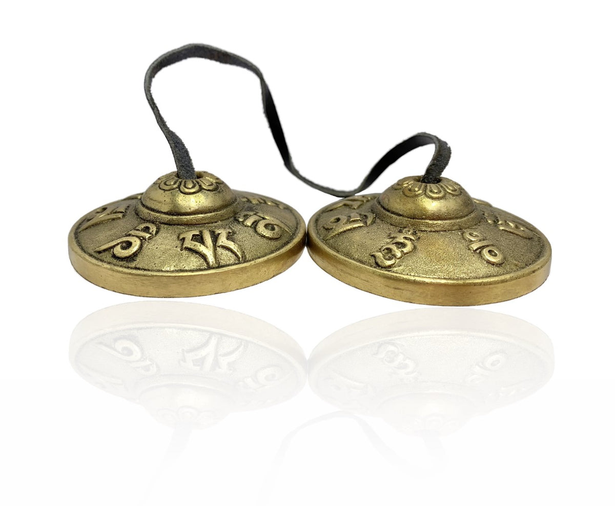 Tibetan Brass Tingsha Bell Cymbals Mantra Chanting – Crystal Wonderland