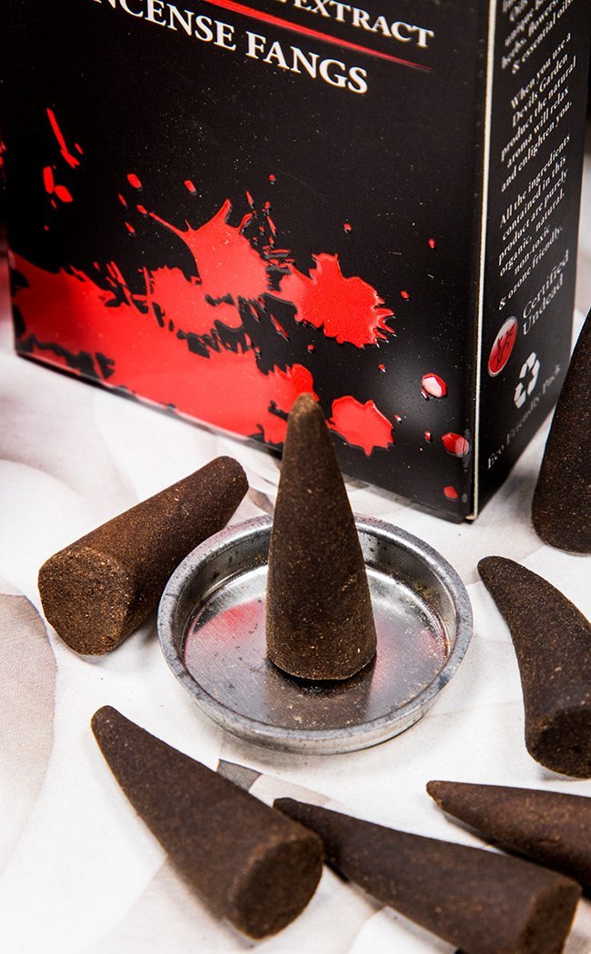 Vampire Blood 120 Incense Cone Fangs Nandita Fragrances