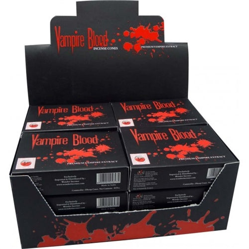Vampire Blood 120 Incense Cone Fangs Nandita Fragrances