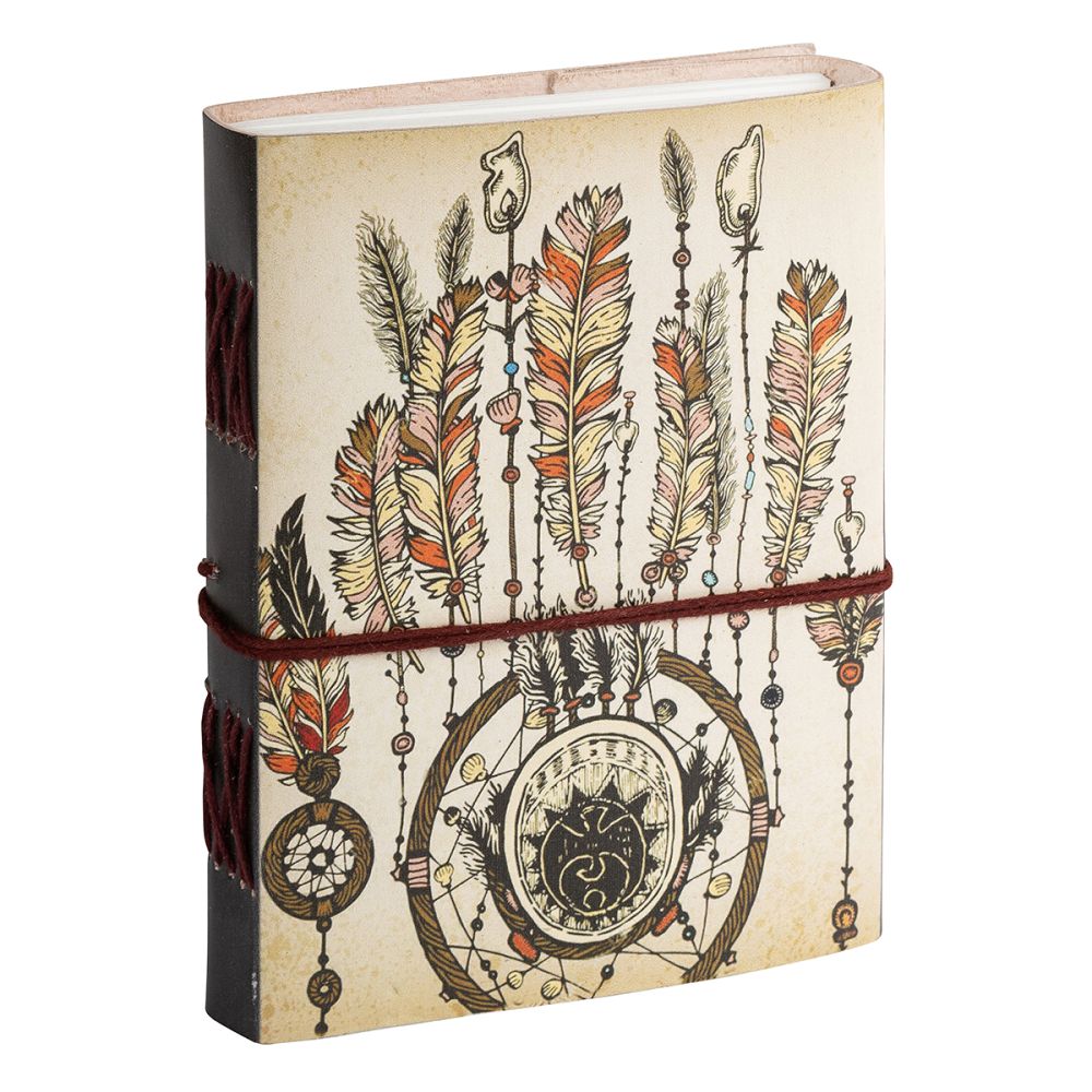 Antique Dream Catcher Leather Printed Vintage Journal Diary Notebook 17x12cm