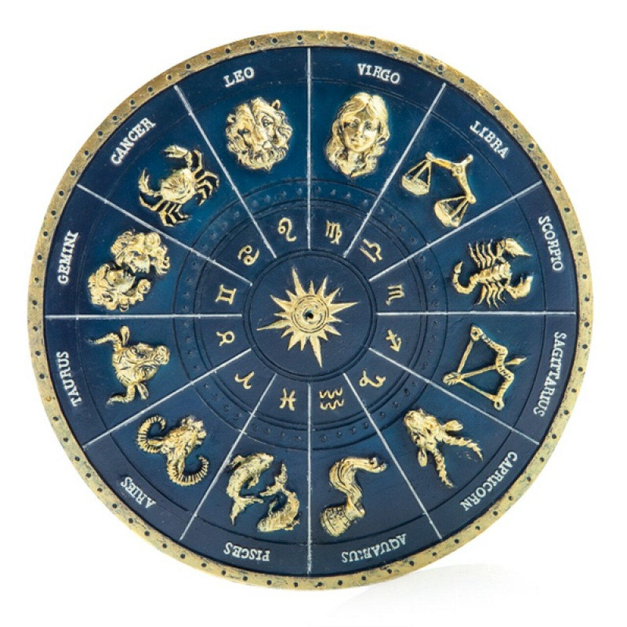 Zodiac Incense Stick Burner