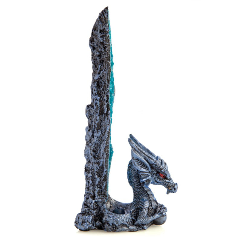 Ice Dragon Crystal Incense Stick Burner Crystal Cave