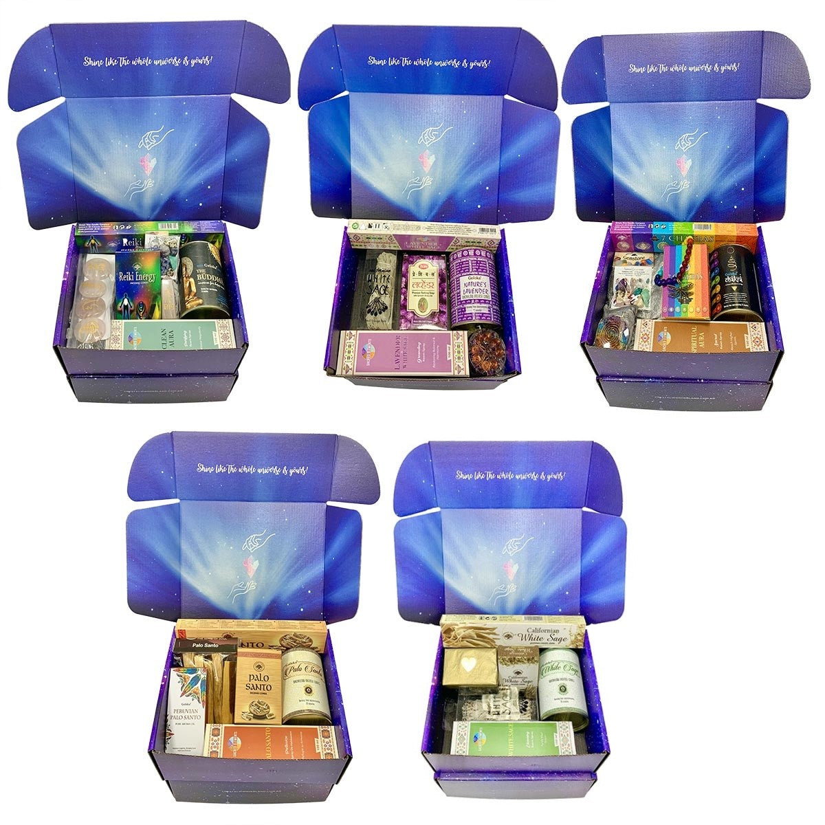 7 Chakras Clearing & Cleansing Hamper Gift Set