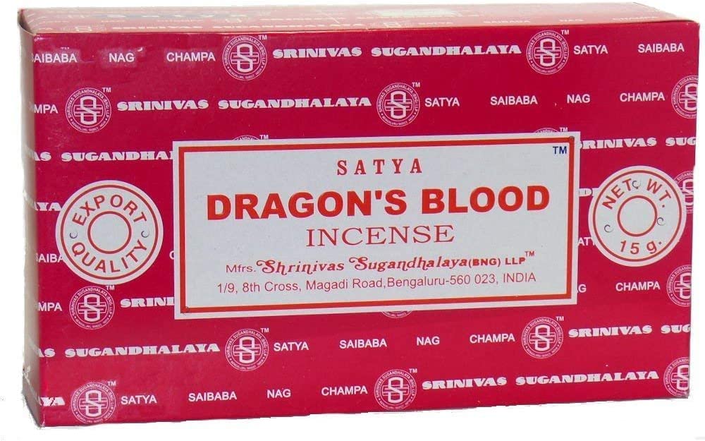Satya Dragon Blood Incense Sticks