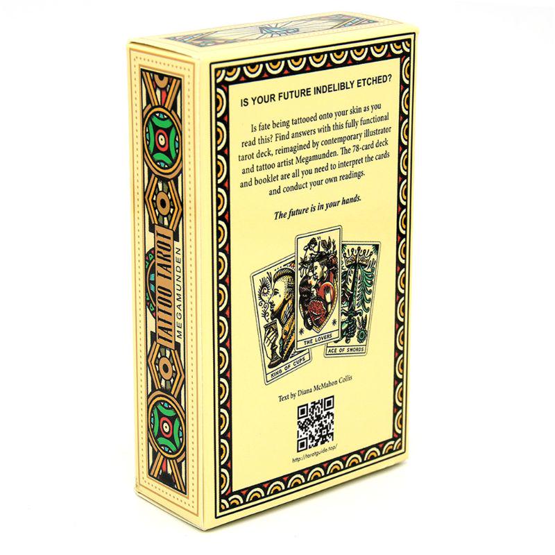 Tattoo Tarot Ink & Intuition Cards Deck Oracle Board Games