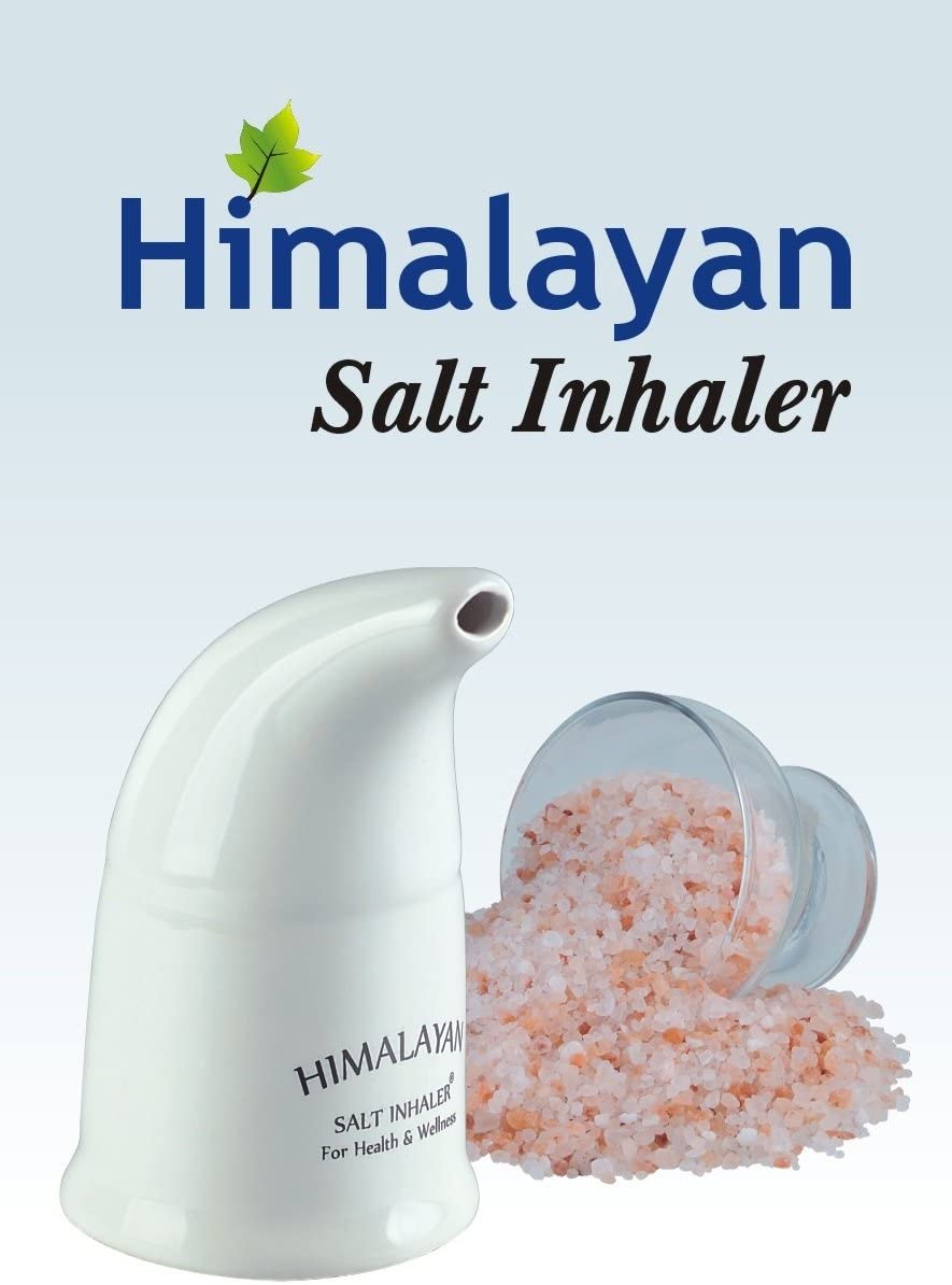 Himalayan Salt Inhaler + 125g Pure Food Grade Himalayan Salt