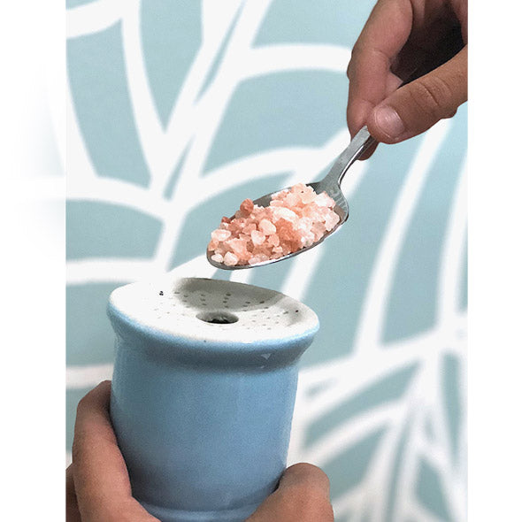 Himalayan Salt Inhaler + 125g Pure Food Grade Himalayan Salt