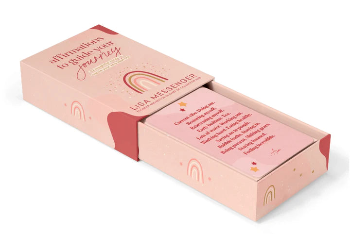 Affirmations to Guide Your Journey Box Card Set