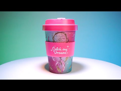 Eco-to-Go Bamboo Coffee Tea Eco Friendly Reusable Cup 470ml