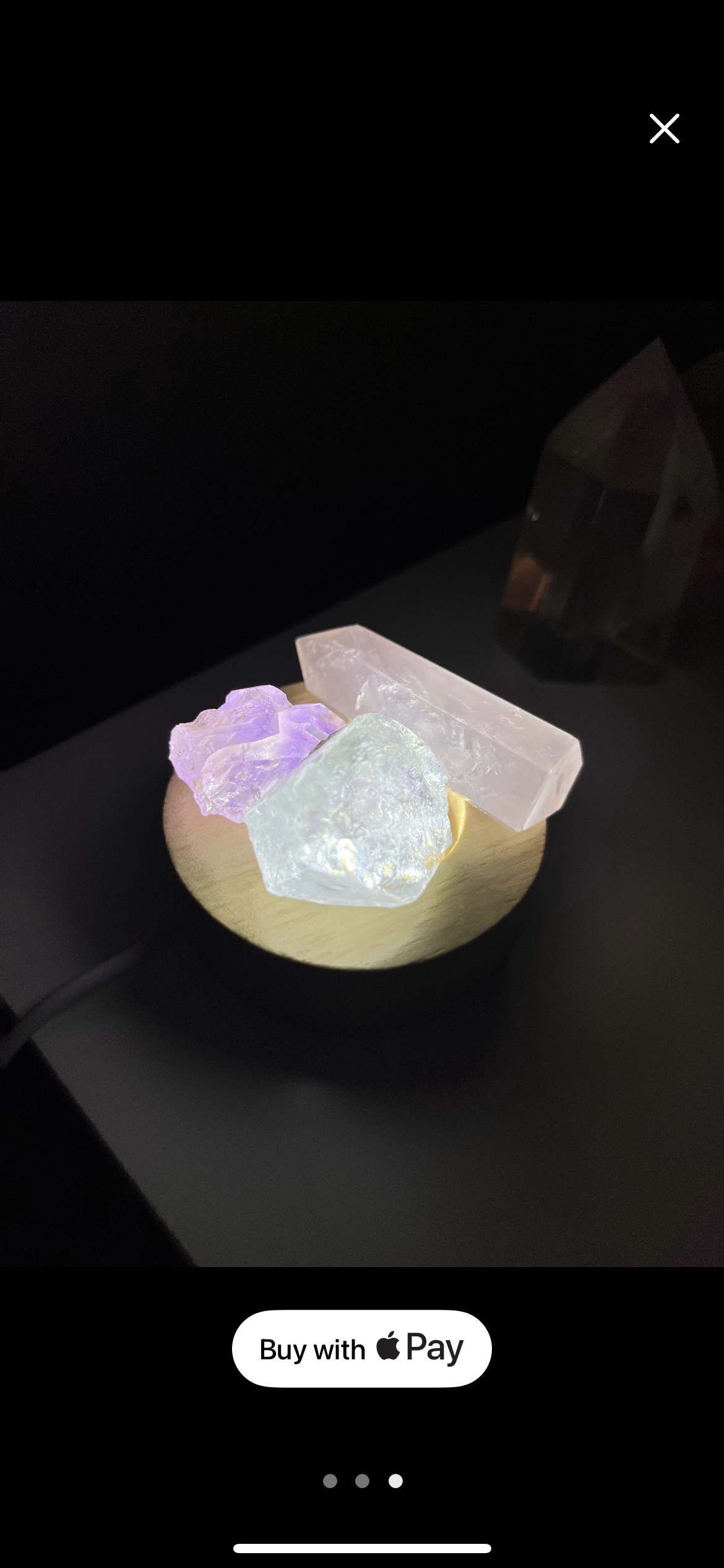 LED Crystal Standholder