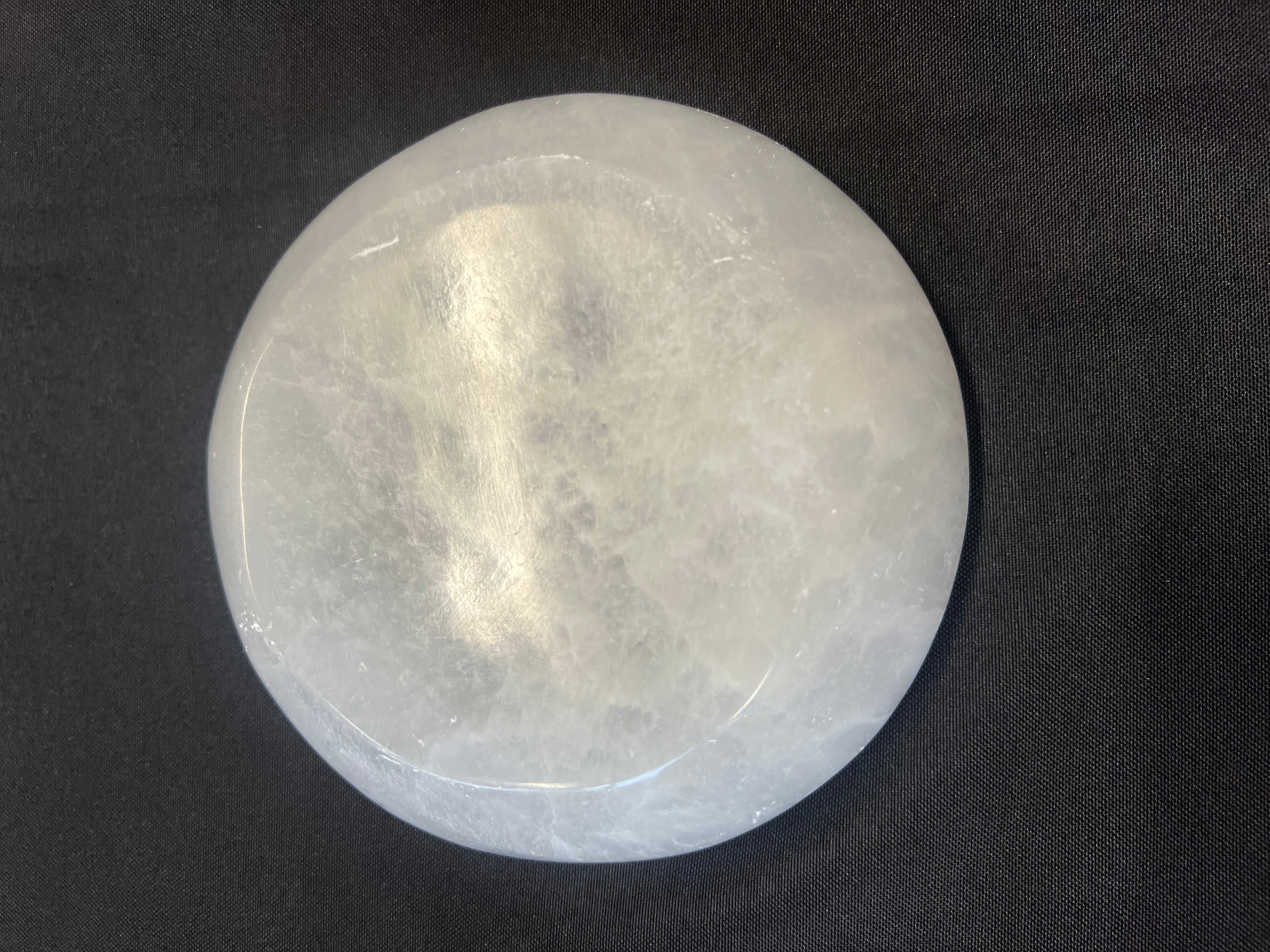 Selenite Bowl Round Large 15cm