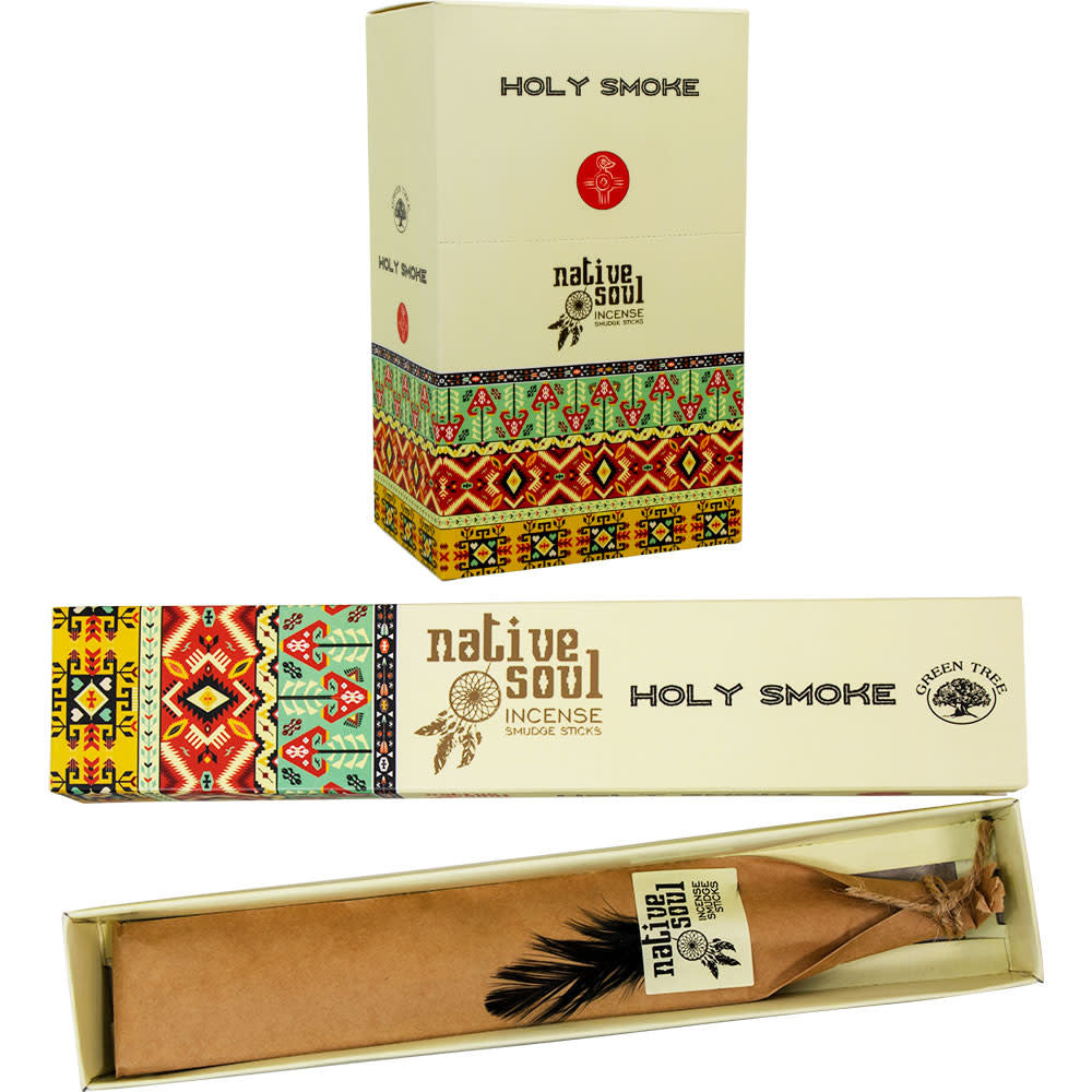Holy Smoke Native Soul Incense Smudge Sticks